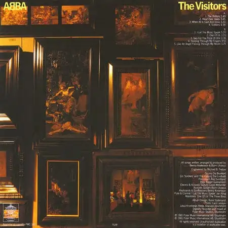 ABBA – The Visitors – Обратная сторона