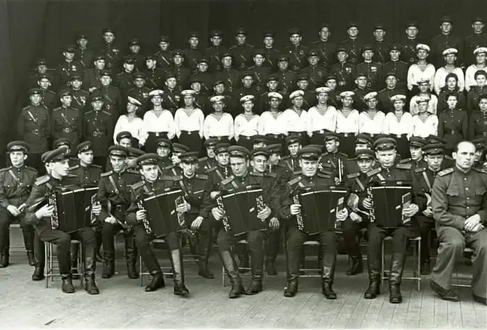 Ансамбль красноармейской песни и пляски имени А. Александрова, 1946 год