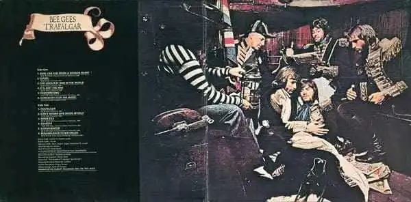 Bee Gees – Trafalgar (1971) – Внутренняя сторона пластинки