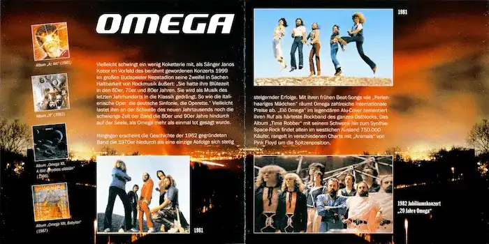 Omega – Best Of Omega Vol.3 – Внутренняя обложка 1