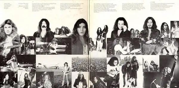 Deep Purple – Come Taste The Band (1975) – Разворот пластинки