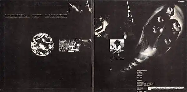 Deep Purple – Fireball (1971) – Разворот пластинки