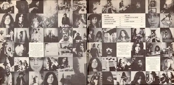 Deep Purple – Machine Head (1972) – Разворот пластинки