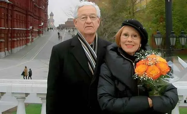 Лариса Мондрус и муж Эгиль Шварц