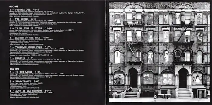Led Zeppelin – Physical Graffiti – 1-й вкладыш диска