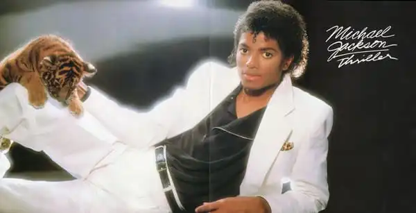 Michael Jackson – Thriller (1982) – Разворот пластинки