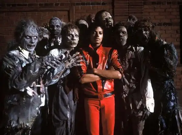Michael Jackson – Thriller – во время съёмок