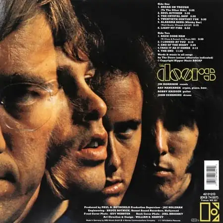 The Doors (1967) – Обратная сторона