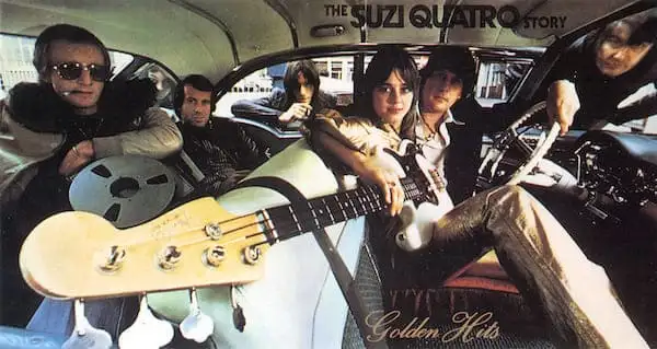The Suzi Quatro Story – Golden 20 Hits – разворот диска