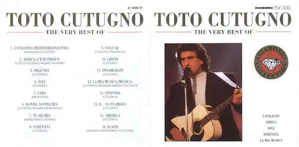 Toto Cutugno – The Very Best Of – Содержание